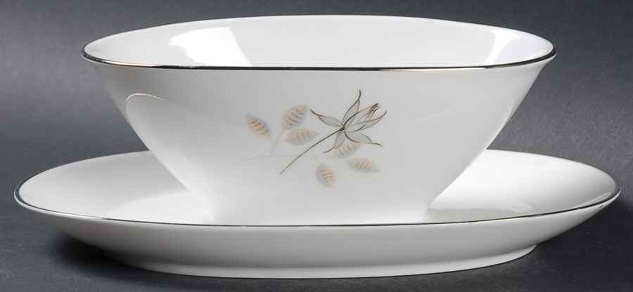 3436 Gravy Boat with Attached Underplate by Rosenthal - Continental-1