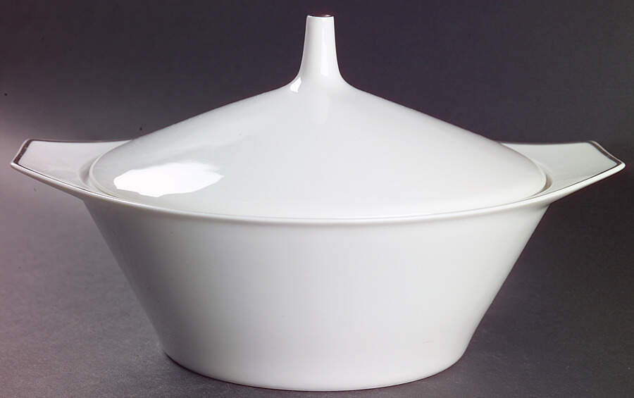3455 (No Color) Round Covered Vegetable by Rosenthal - Continental-1