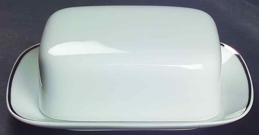 3455 (No Color) Square Covered Butter by Rosenthal - Continental-1
