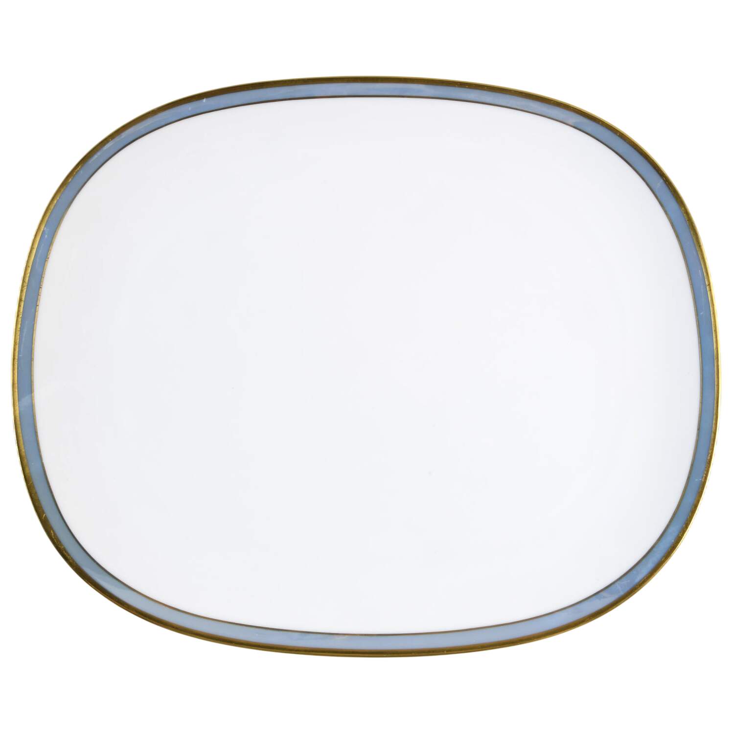 Gala Blue (Fortuna Shape) 11" Oval Serving Platter by Rosenthal - Continental-1