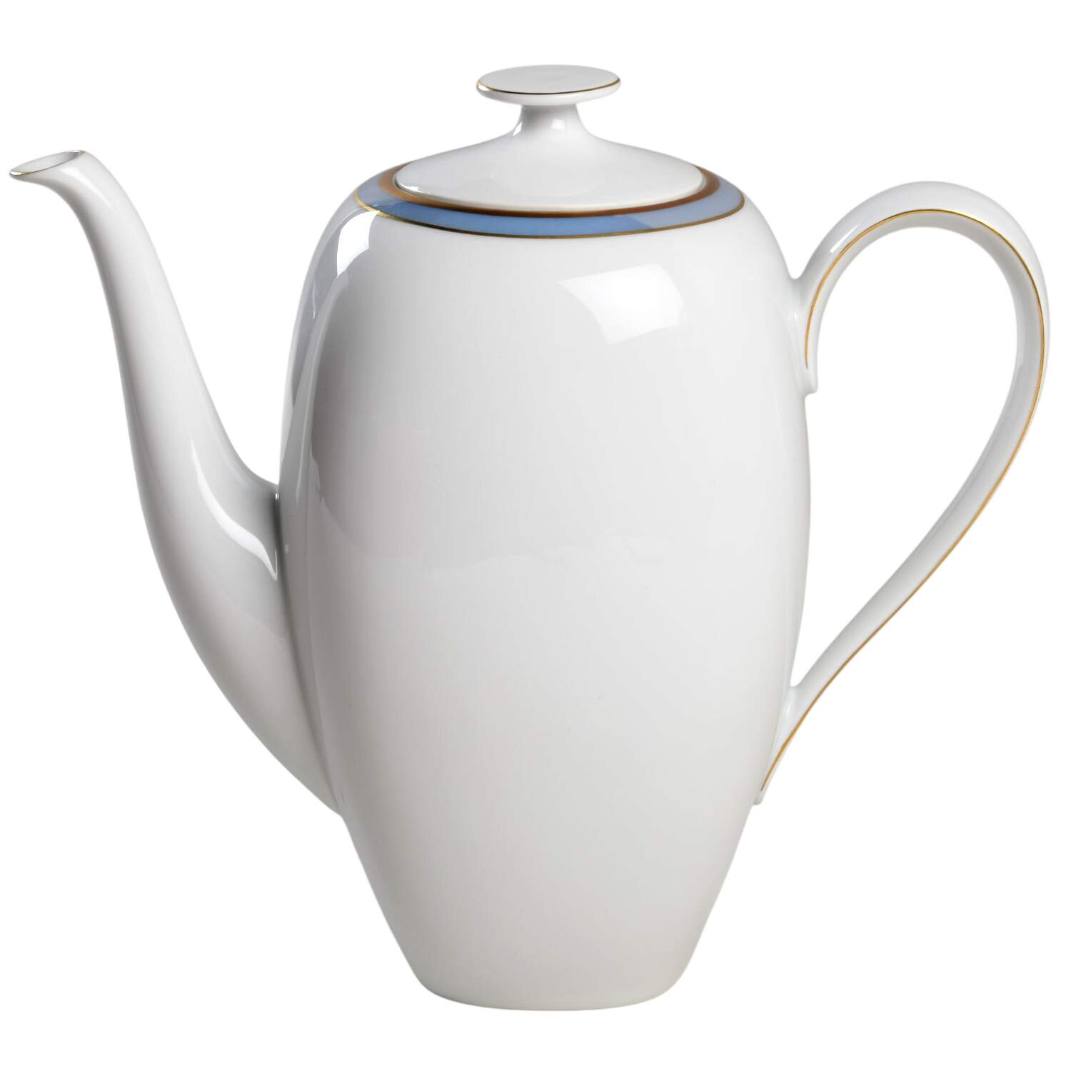 Gala Blue (Fortuna Shape) Coffee Pot & Lid by Rosenthal - Continental-1