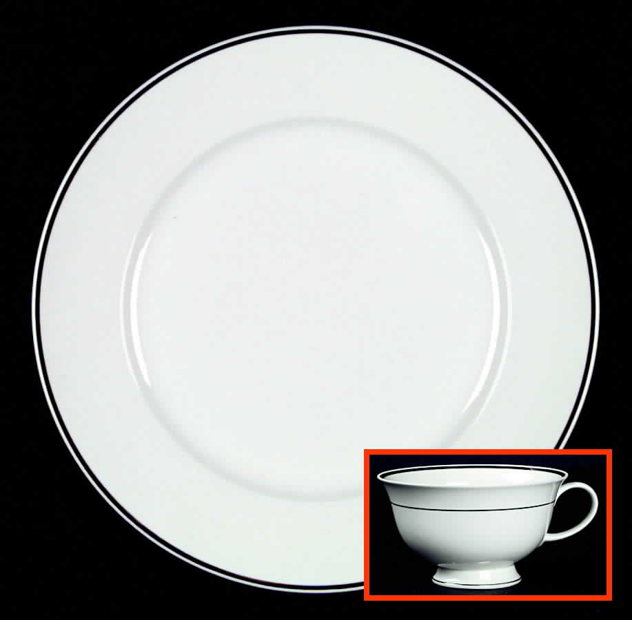 3471 (White Background) Footed Cup by Rosenthal - Continental-1