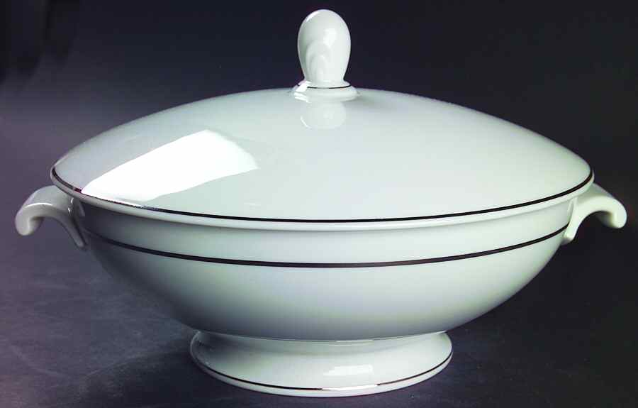 3471 (White Background) Round Covered Vegetable by Rosenthal - Continental-1
