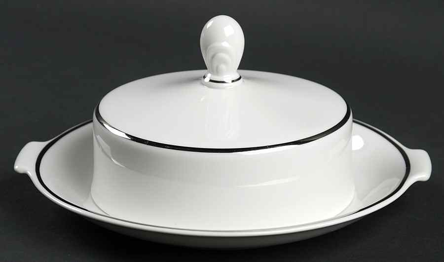 3471 (White Background) Round Covered Butter by Rosenthal - Continental-1