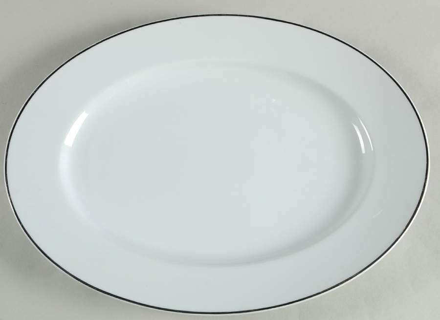 3471 (White Background) 14" Oval Serving Platter by Rosenthal - Continental-1