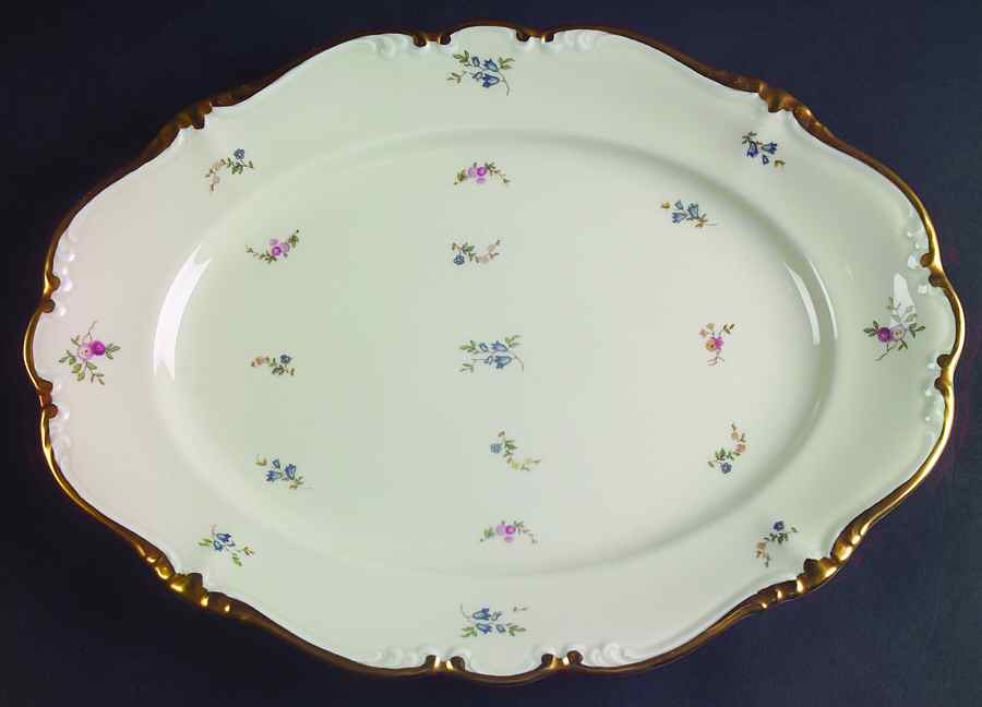 3552 12" Oval Serving Platter by Rosenthal - Continental-1