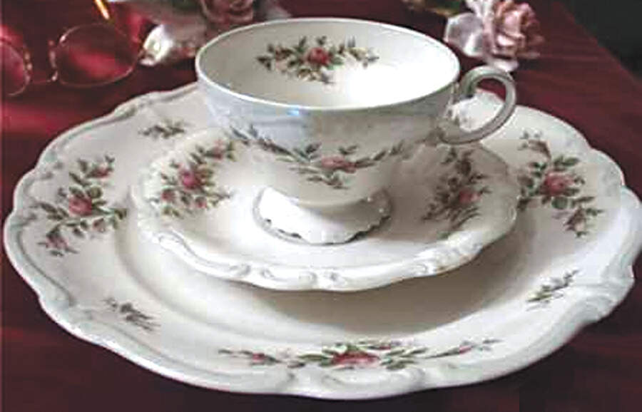 3580 (Pompadour) Footed Cup & Saucer Set by Rosenthal - Continental-1