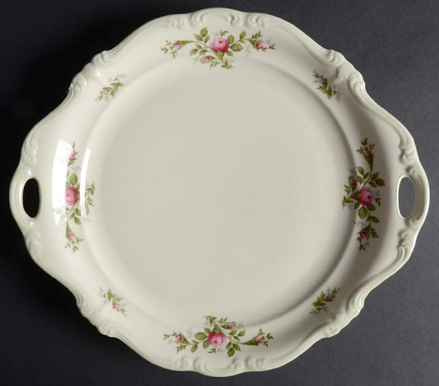 3580 (Pompadour) Handled Cake Plate by Rosenthal - Continental-1