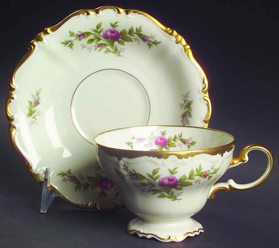 3606 Footed Cup & Saucer Set by Rosenthal - Continental-1