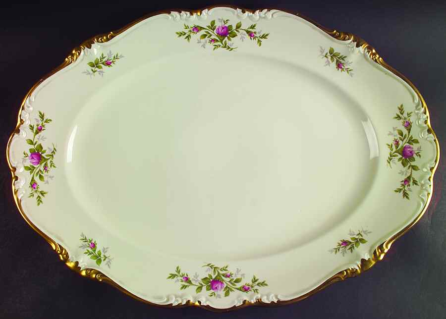 3606 19" Oval Serving Platter by Rosenthal - Continental-1