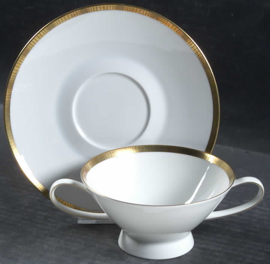 3680 Footed Cream Soup Bowl & Saucer Set by Rosenthal - Continental-1