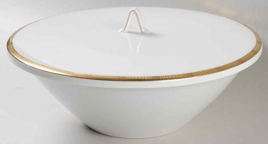 3680 Round Covered Vegetable-Uses RV9 as Base+CVLRV9 by Rosenthal - Continental-1