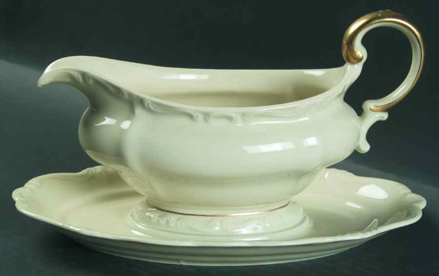 3774 Gravy Boat with Attached Underplate by Rosenthal - Continental-1