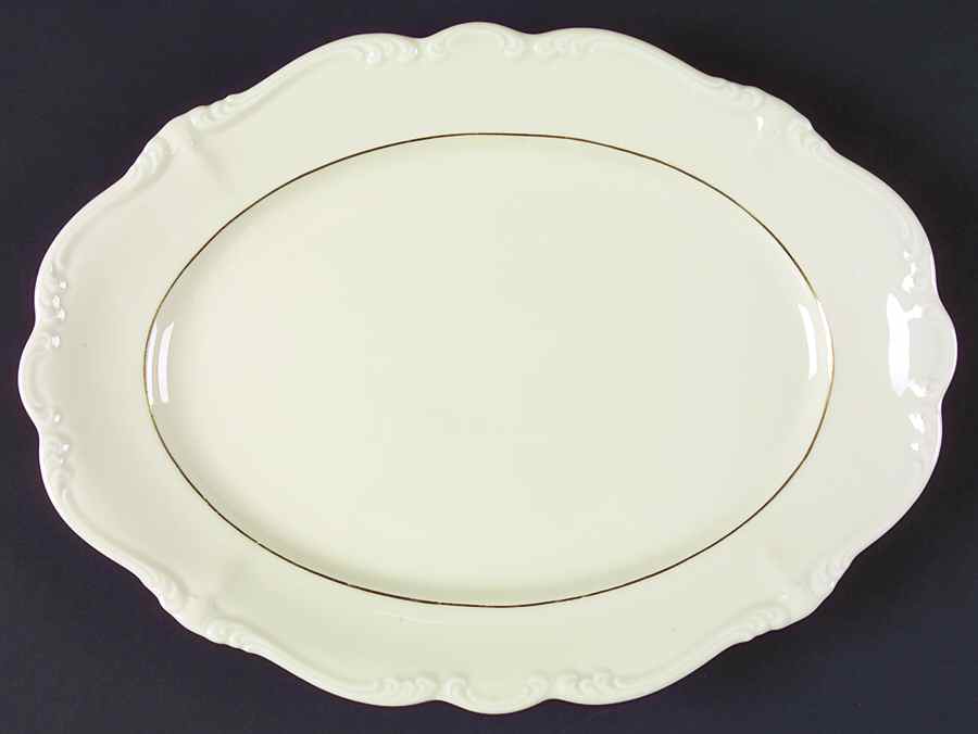 3774 12" Oval Serving Platter by Rosenthal - Continental-1