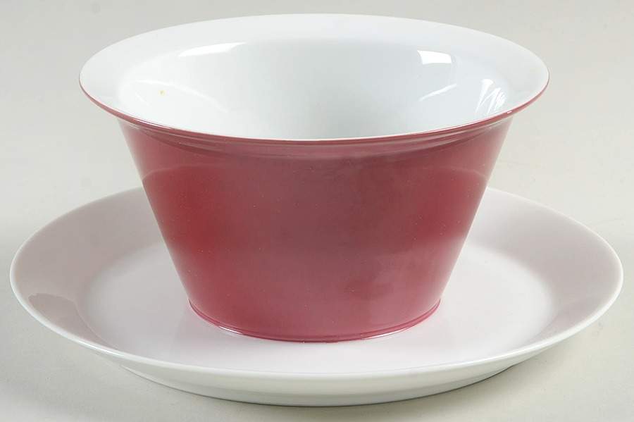 Luna Park Gravy Boat with Attached Underplate by Rosenthal - Continental-1