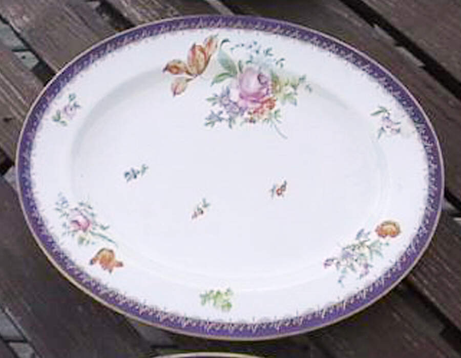 513 13" Oval Serving Platter by Rosenthal - Continental-1