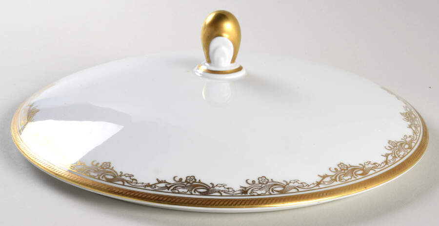 5152 (White) Lid for Round Vegetable by Rosenthal - Continental-1