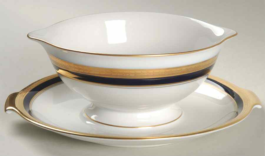 5231 Gravy Boat with Attached Underplate by Rosenthal - Continental-1