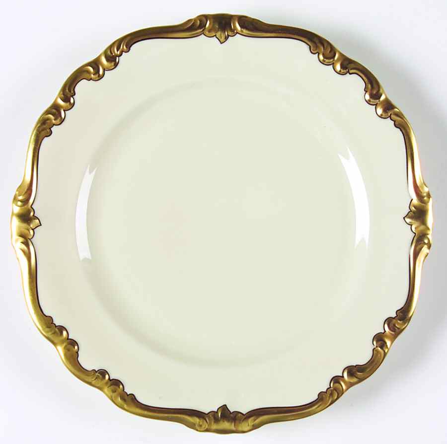 5647 (Ivory Background, Black Line) Bread & Butter Plate by Rosenthal - Continental-1