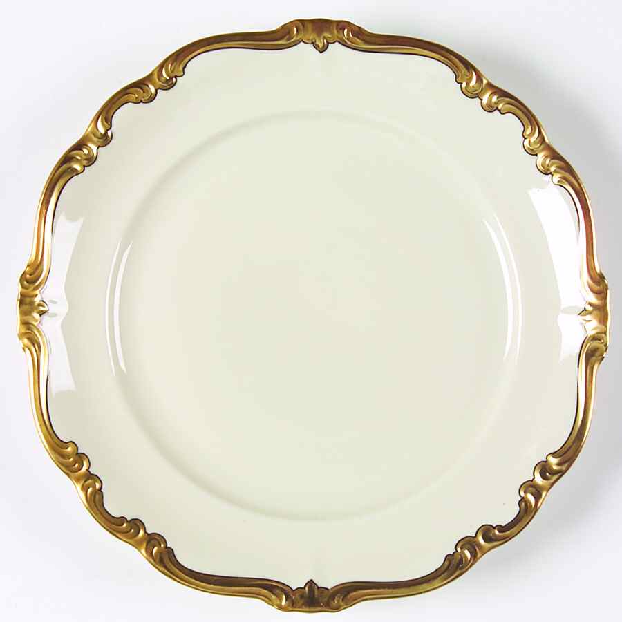 5647 (Ivory Background, Black Line) Salad Plate by Rosenthal - Continental-1