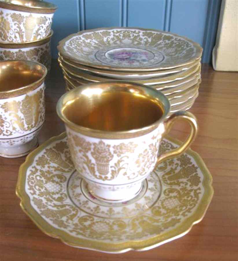5956 (Ivory) Footed Cup & Saucer Set by Rosenthal - Continental-1