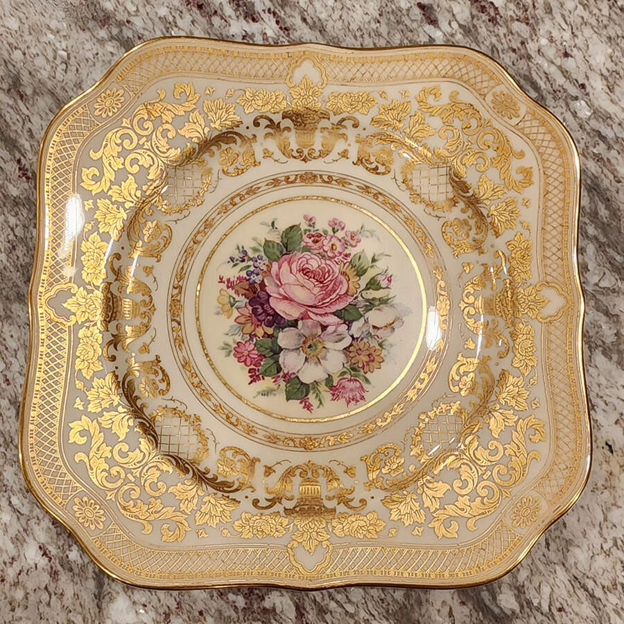 5957 (Ivory) Square Salad Plate by Rosenthal - Continental-1