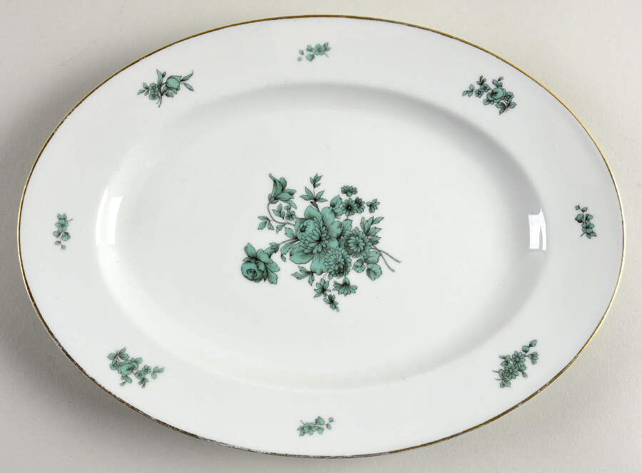 622 (Aida) 11" Oval Serving Platter by Rosenthal - Continental-1