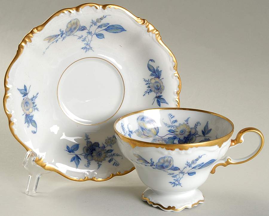 6734 Footed Cup & Saucer Set by Rosenthal - Continental-1