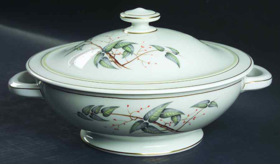 7425 (Smooth, Gold) Round Covered Vegetable by Rosenthal - Continental-1