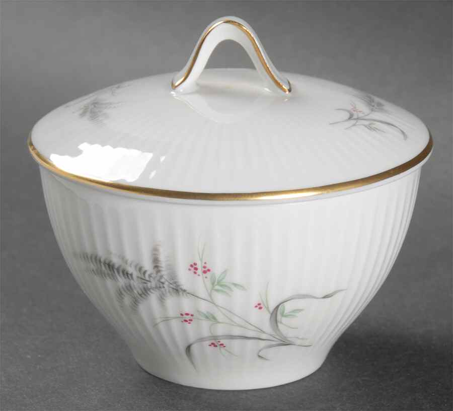 7533 (Gold Trim) Mini Sugar Bowl & Lid by Rosenthal - Continental-1