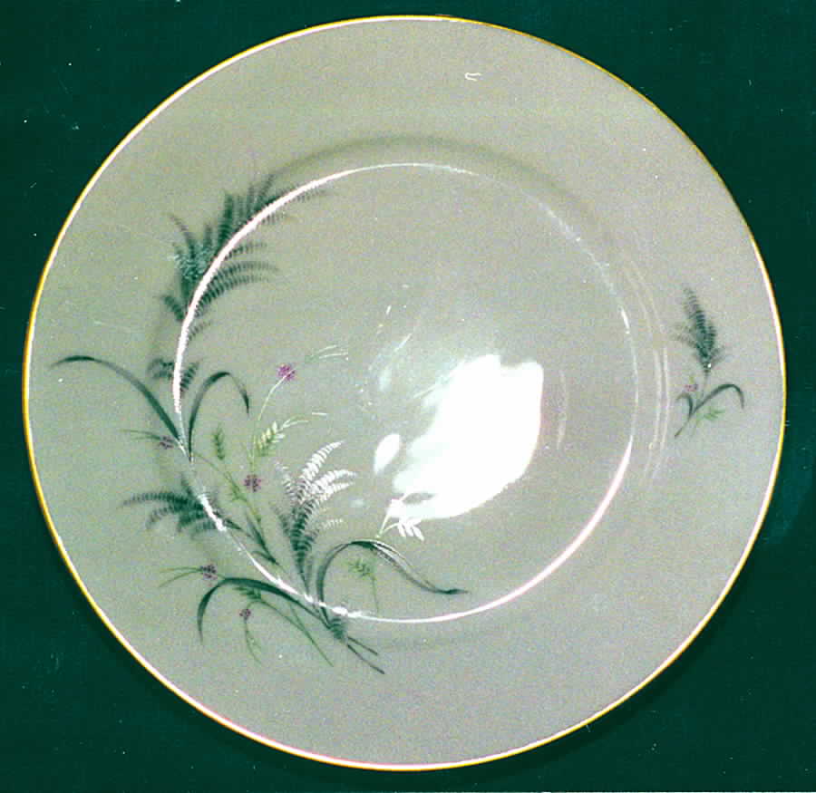 7533 (Rim, Gold) Dinner Plate by Rosenthal - Continental-1