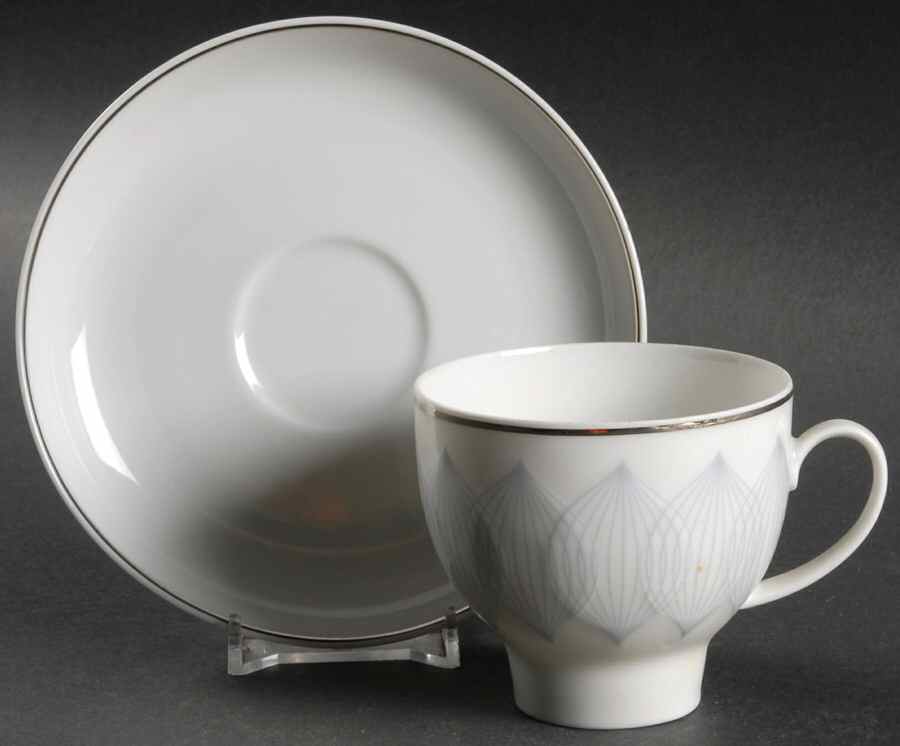 Ballet Flat Cup & Saucer Set by Rosenthal - Continental-1