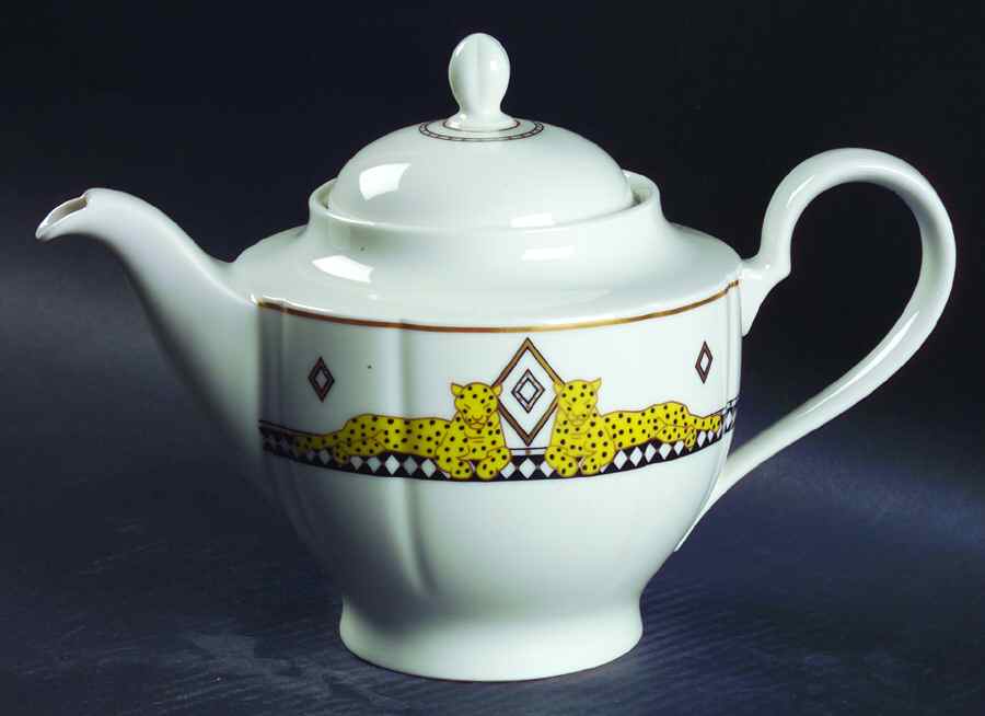 Africane Teapot & Lid by Rosenthal - Continental-1