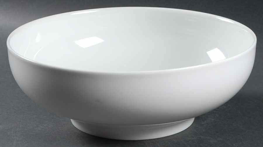Aida (White) 10" Round Vegetable Bowl by Rosenthal - Continental-1