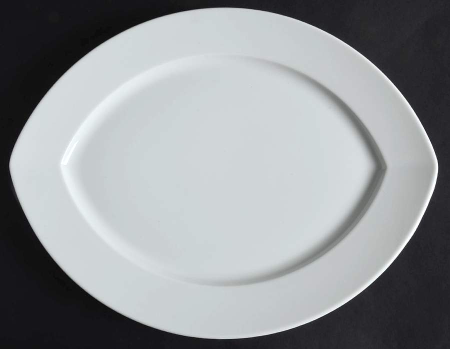 Aida (White) Fish Platter by Rosenthal - Continental-1