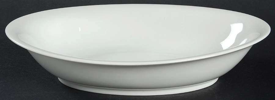 Aida (White) 9" Round Vegetable Bowl by Rosenthal - Continental-1