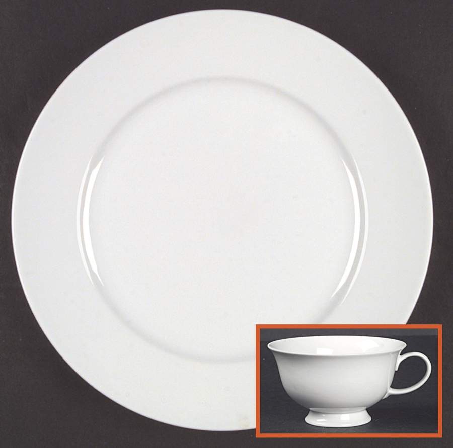 Aida (White) Dinner Plate by Rosenthal - Continental-1