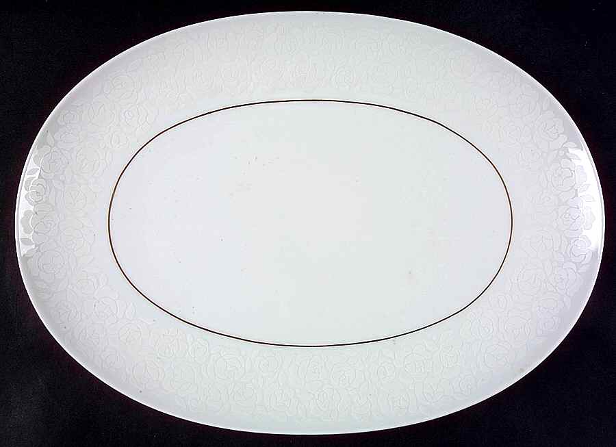 Alencon 15" Oval Serving Platter by Rosenthal - Continental-1