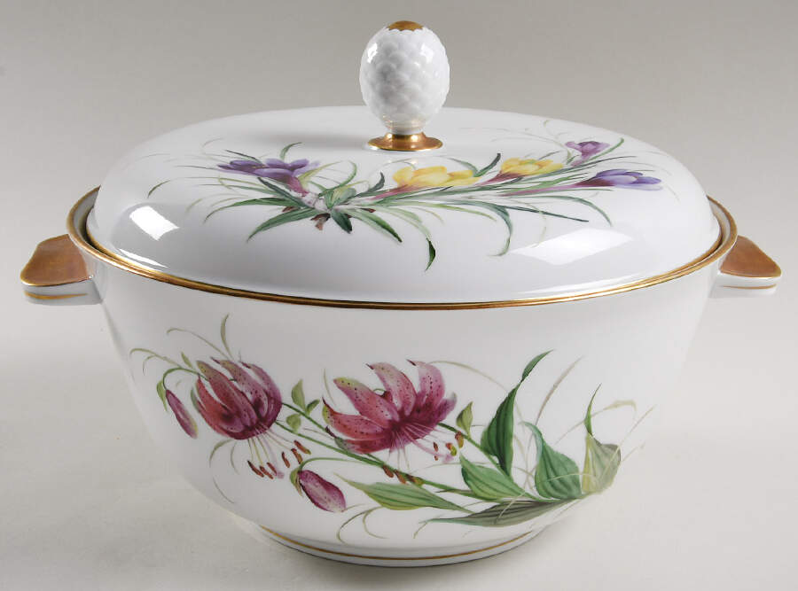 Alpine Flowers Tureen &  Lid by Rosenthal - Continental-1
