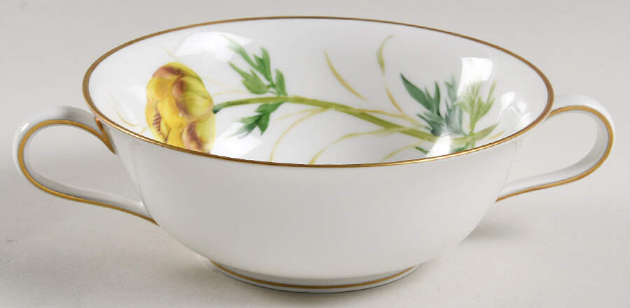 Alpine Flowers Flat Cream Soup Bowl by Rosenthal - Continental-1
