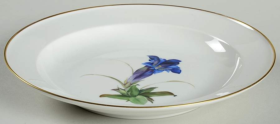Alpine Flowers Rim Soup Bowl by Rosenthal - Continental-1