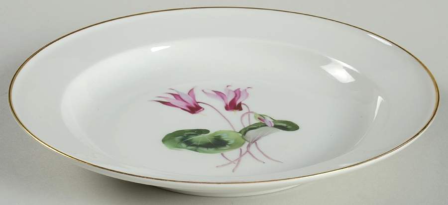 Alpine Flowers Rim Soup Bowl by Rosenthal - Continental-1