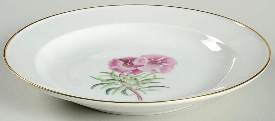 Alpine Flowers Rim Soup Bowl by Rosenthal - Continental-1