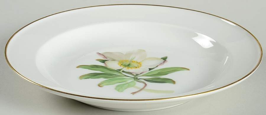 Alpine Flowers Rim Soup Bowl by Rosenthal - Continental-1