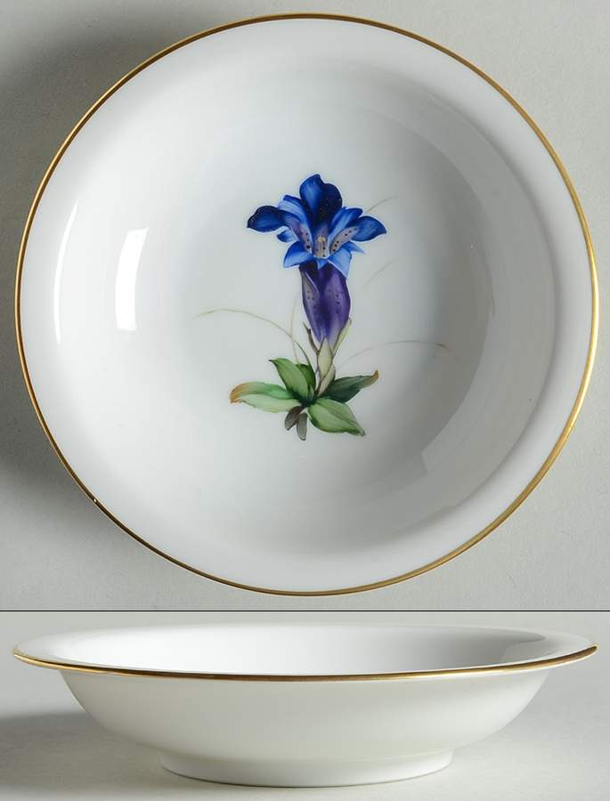 Alpine Flowers Fruit/Dessert (Sauce) Bowl by Rosenthal - Continental-1
