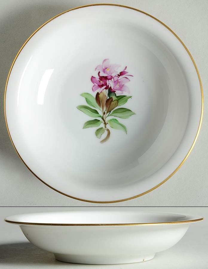 Alpine Flowers Fruit/Dessert (Sauce) Bowl by Rosenthal - Continental-1