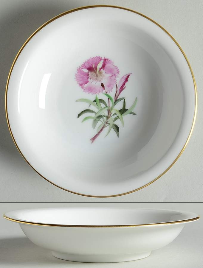 Alpine Flowers Fruit/Dessert (Sauce) Bowl by Rosenthal - Continental-1