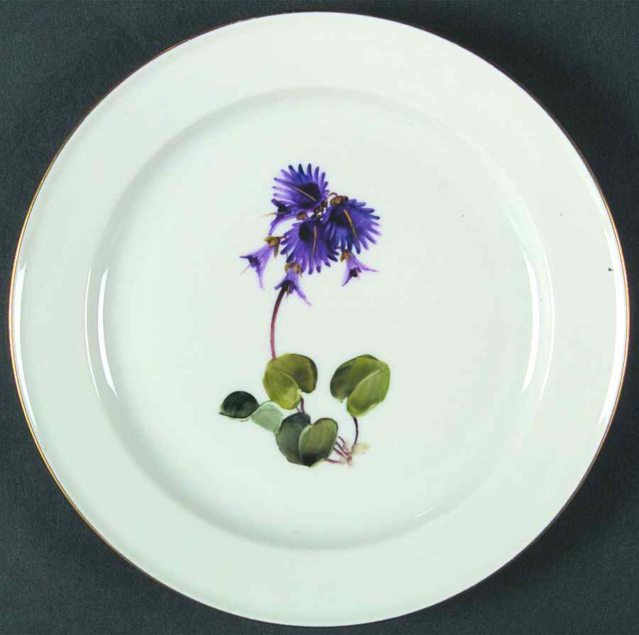 Alpine Flowers Dessert/Pie Plate by Rosenthal - Continental-1