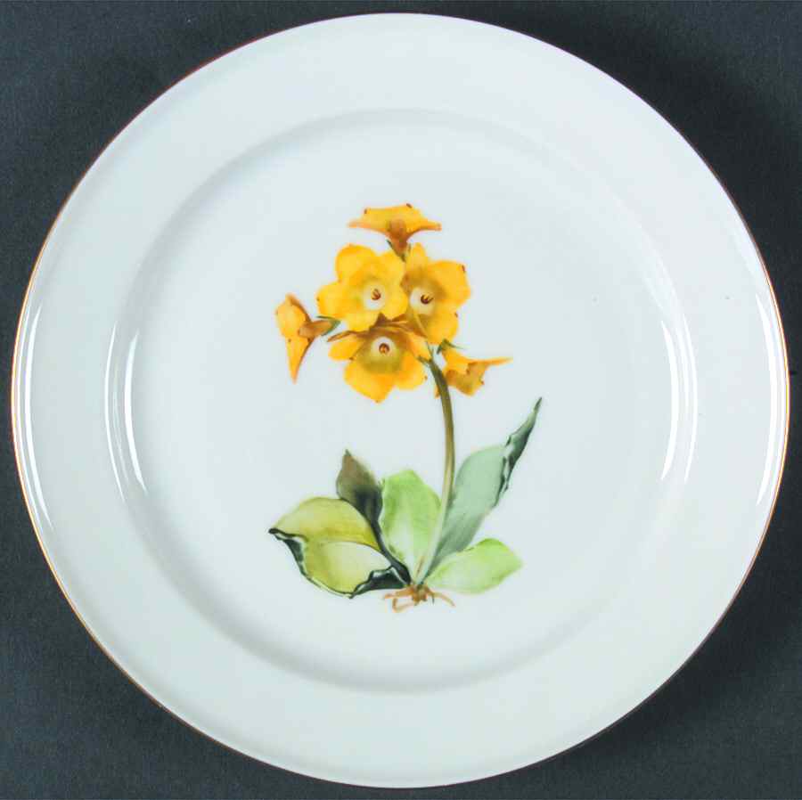 Alpine Flowers Dessert/Pie Plate by Rosenthal - Continental-1