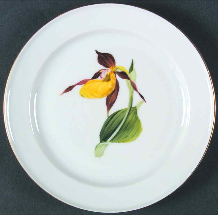 Alpine Flowers Dessert/Pie Plate by Rosenthal - Continental-1